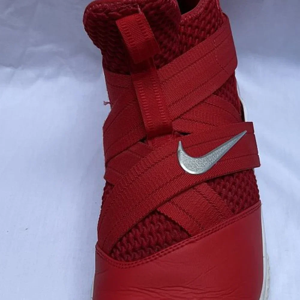 Nike LeBron Soldier 12 TB University Red men's basketball shoes AT3872-603 Sz 14 - Picture 6 of 11